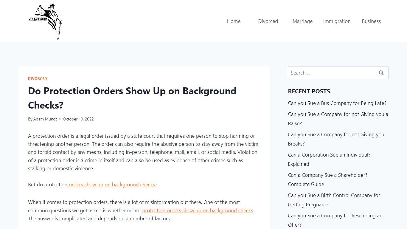 Do Protection Orders Show Up on Background Checks?