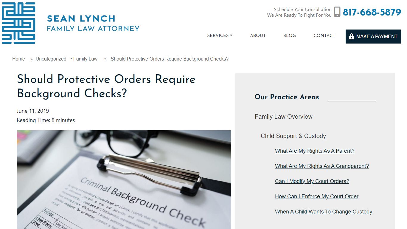 Should Protective Orders Require Background Checks?